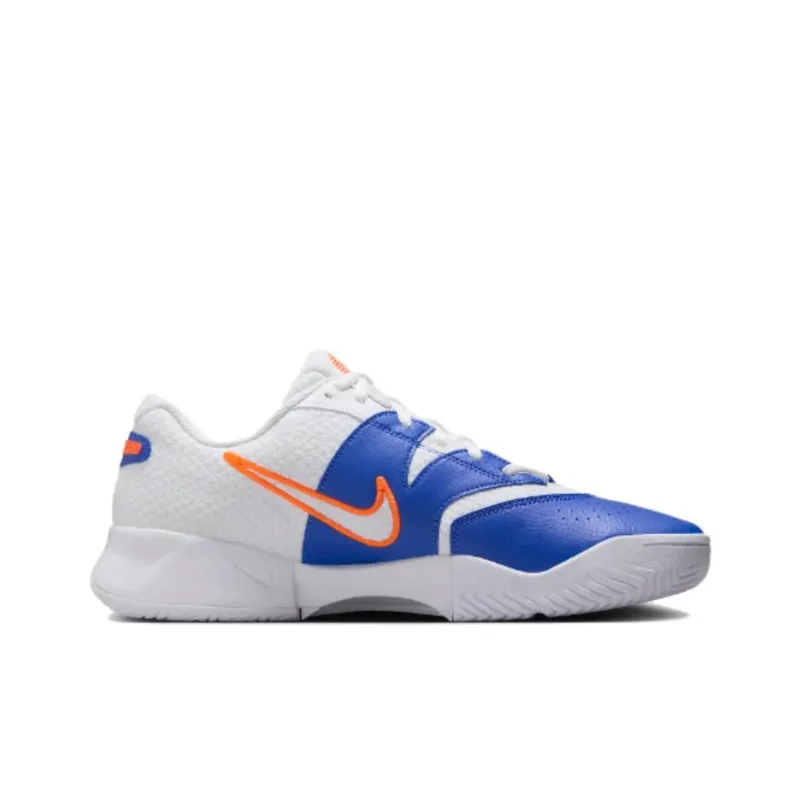 Nike Court Lite 4 Abrasion Resistant Low Top Tennis Shoes Unisex Gray Blue-1