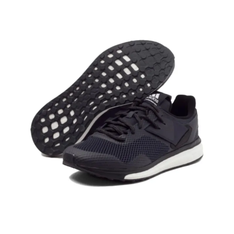 Adidas Response 3 Anti Slip Wear Resistant Low Top Casual Running Shoes Men's Black-3