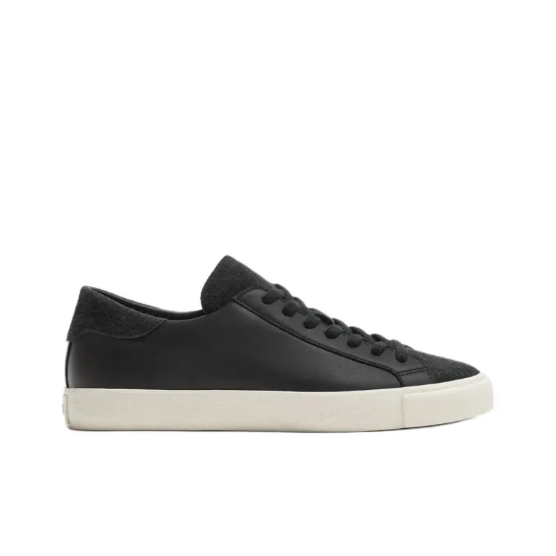 ZARA Low Top Skateboard Shoes Men's Black-1
