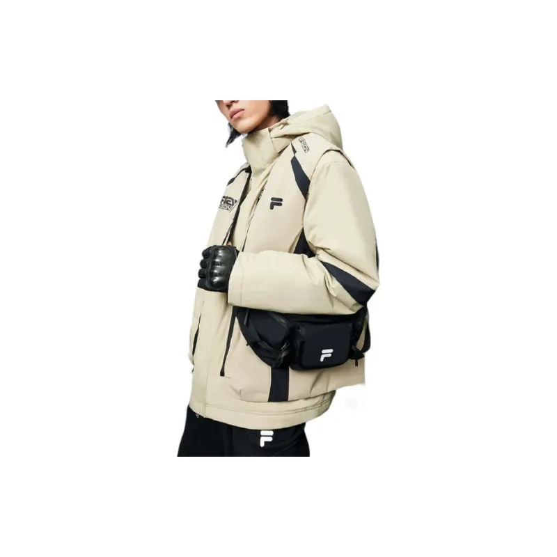 FILA FUSION Puffer Jacket Men's Chestnut Brown-3