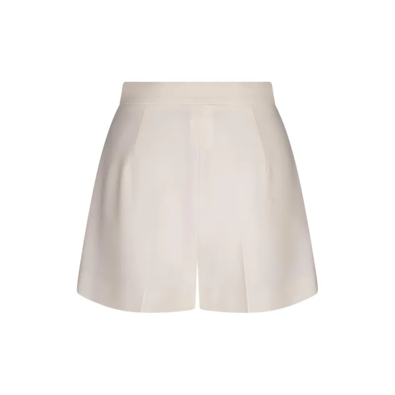 MaxMara Giugno Pleat Detailed Shorts-1
