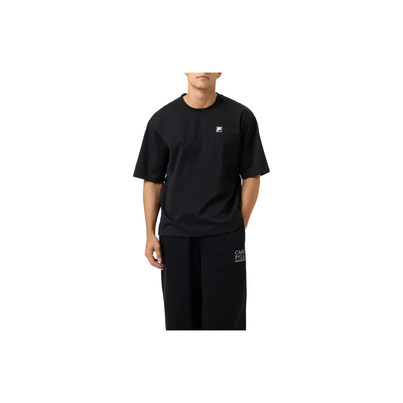 FILA Golf Series FW24 Country Club Course Map Bo T-Shirt Men's Black-1