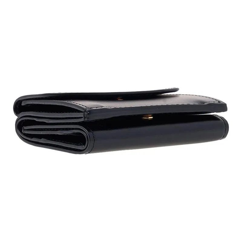 A.P.C Logo Stamp Foldover Wallet-4