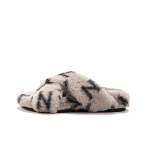 BOREE Slip Resistant Slide Slippers Women's Light Khaki