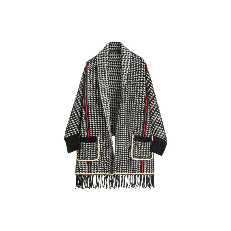 Shanghai Story Polyamide Blend Shawls Women's 3 Color-2