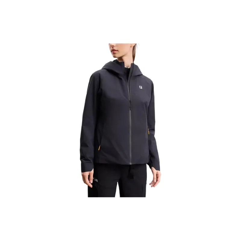 FILA x BBC EARTH Jacket Women's Pitch Black-4