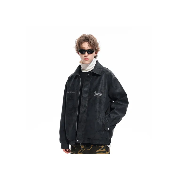 PAUL COSTELLOE Leather Jacket Unisex-8