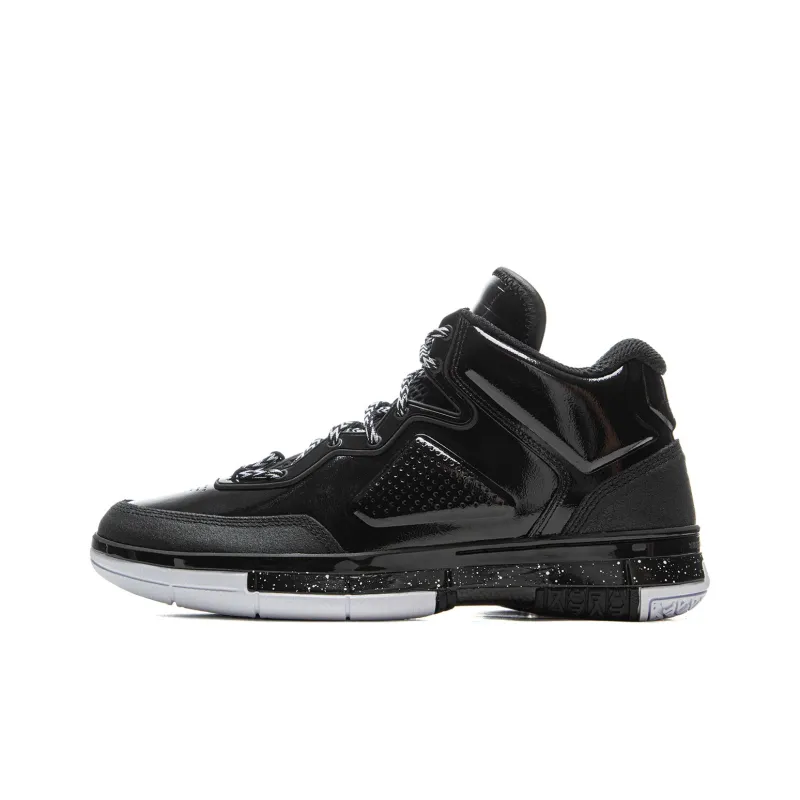 LINING WOW 1 Basketball Shoes Men High Top Black-0
