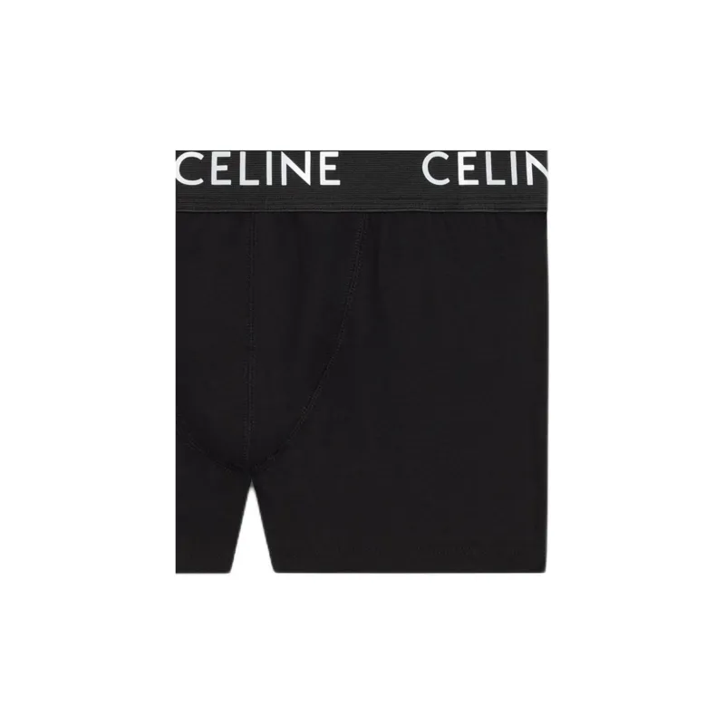 CELINE Cotton Boxers Black-3