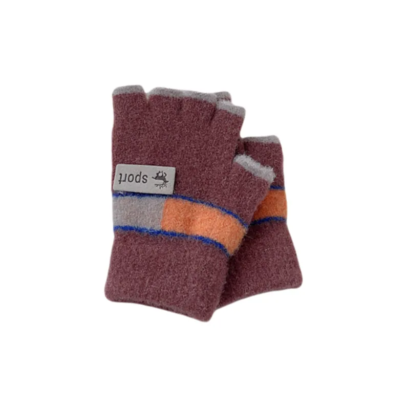 Moore Joan Yarn Knit Gloves Kids'-6