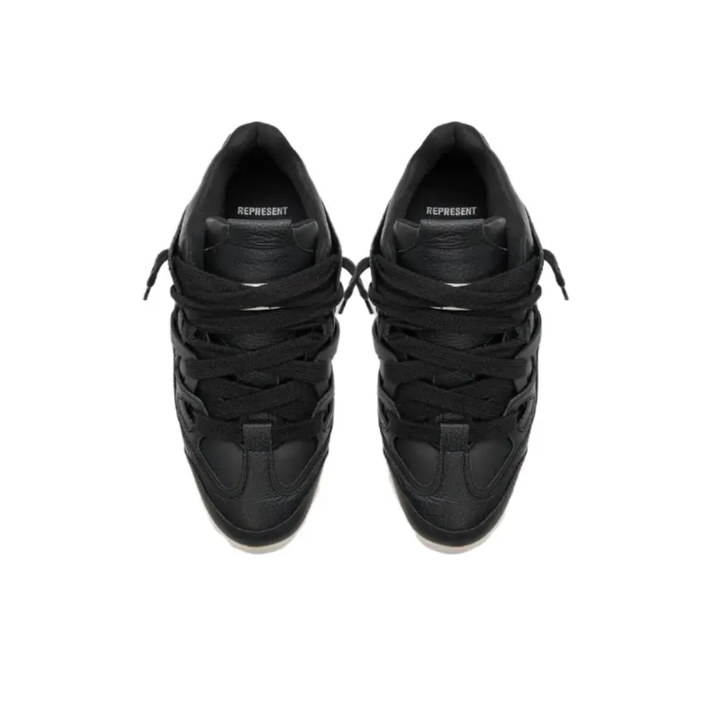 REPRESENT Bully Low Top Skateboard Shoes Men's Black-3