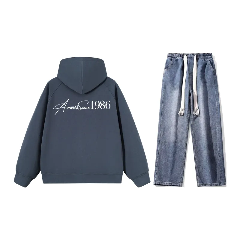 Airwalk Sweatshirt Sets Unisex-71