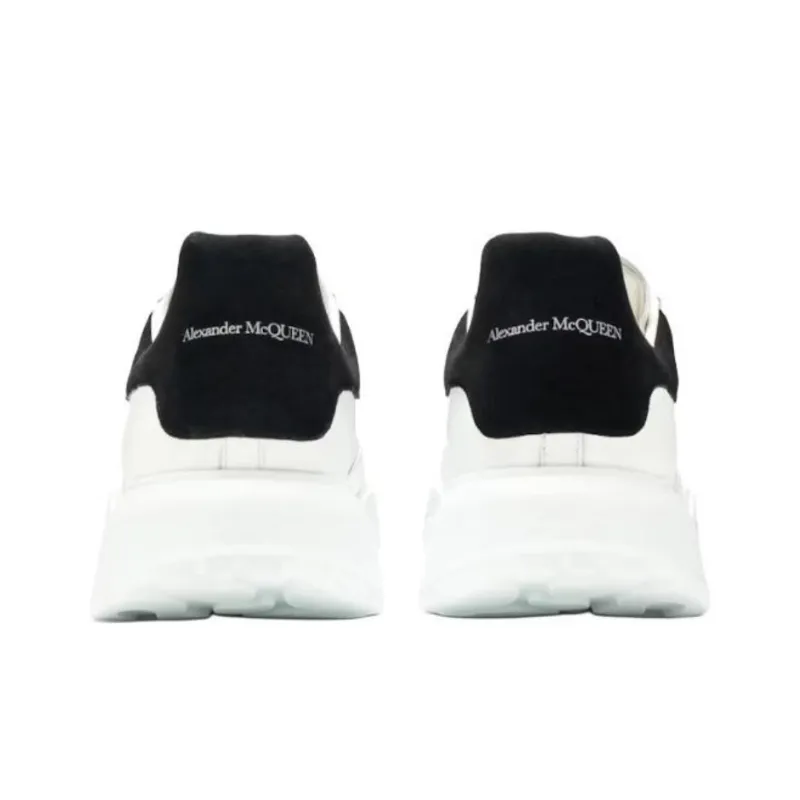 Alexander McQueen Oversized Court Trainer White Black-3