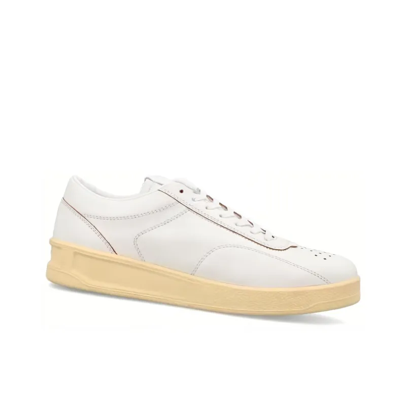 JIL SANDER Lace-up Leather Sneakers-1