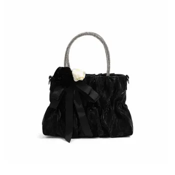OTA Fabric Handbag Regular Women's Black