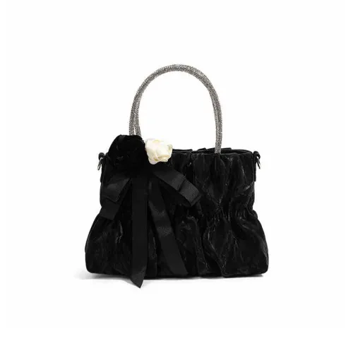OTA Fabric Handbag Regular Women's Black