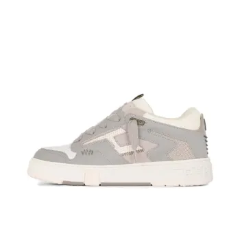 REPRESENT Reptor Low Top Skateboard Shoes Men's White Gray