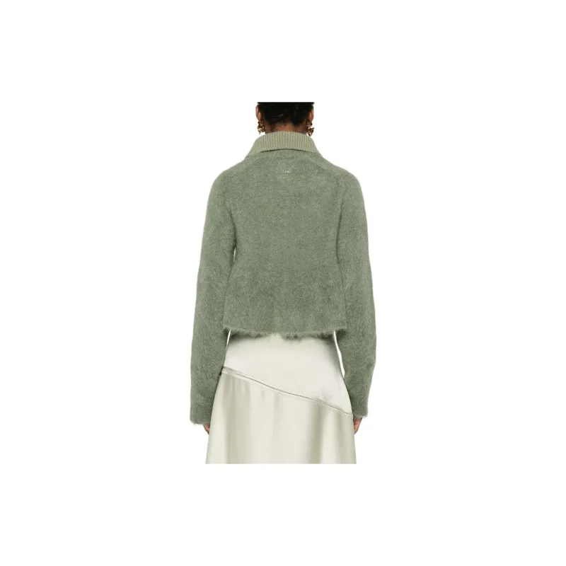 LOEWE Polo Sweater 'Khaki Green'-3