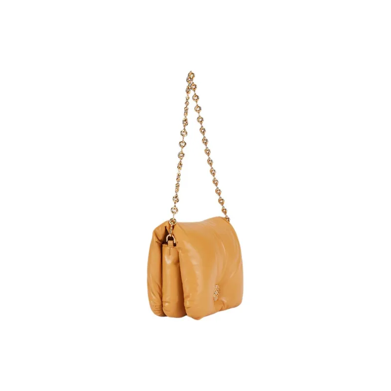 LOEWE Goya Puffer Chained Shoulder Bag-2