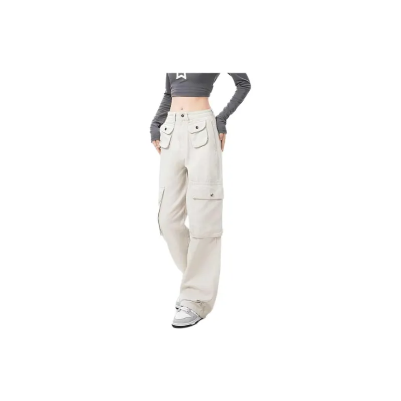 Concubine Zhu Jeans Women's White-5