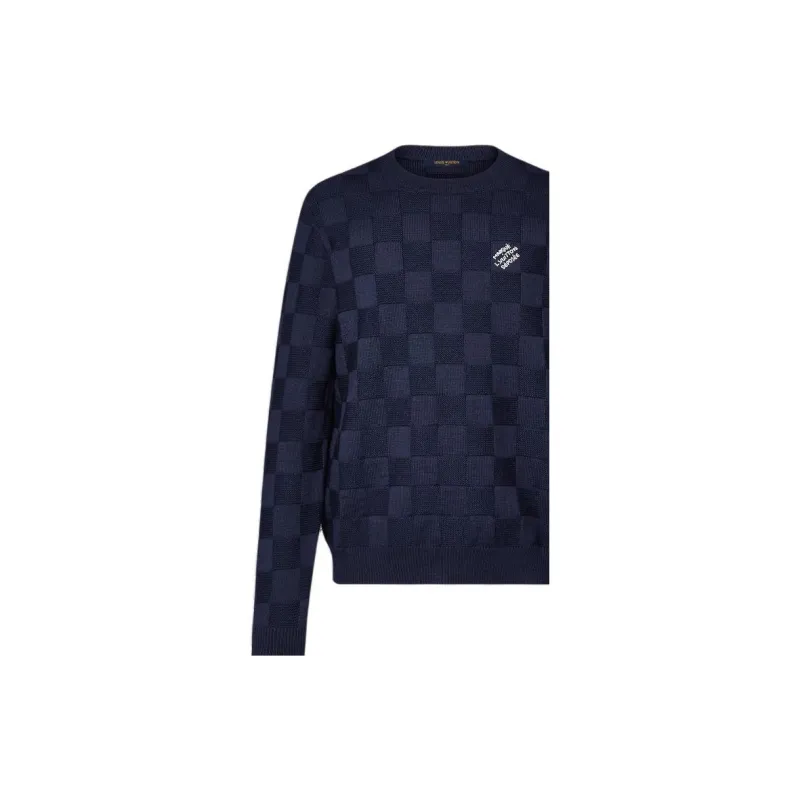 LOUIS VUITTON SS24 Sweater Men's Blue-6