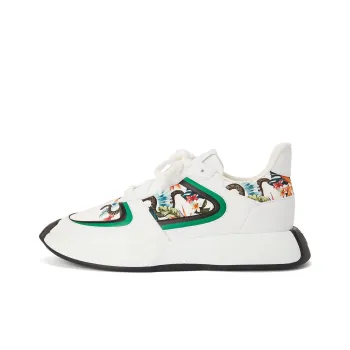 Giuseppe Zanotti/GZ Fero Anti-Slip Wear-Resistant Low-Top Casual Shoes Men's White
