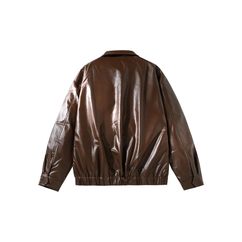 David Bakken Leather Jacket Unisex-1
