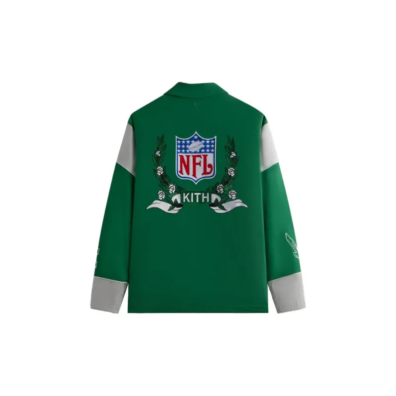 KITH X Nfl 47 Eagles Kieran Coaches Jacket-1