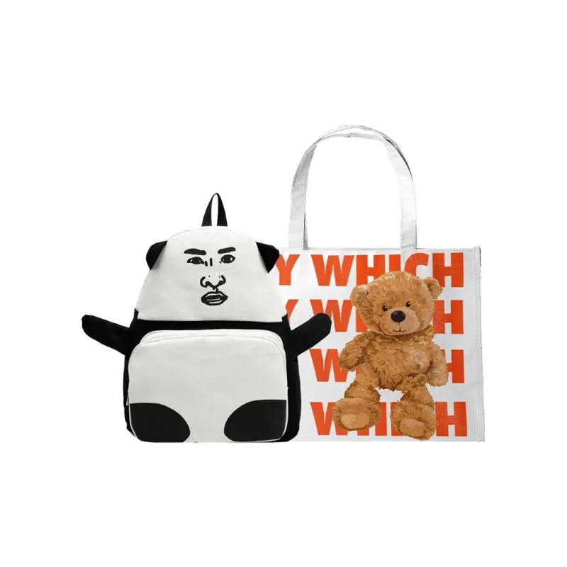 Bywhich Canvas Backpack Regular Unisex White-0