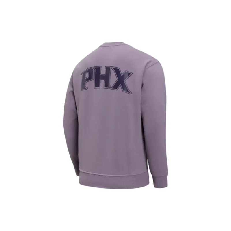 Jordan NBAPhoenix Suns Sweatshirt Men's Smoke Purple-1