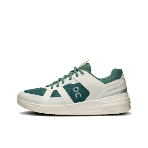 Oyster Tennis Club x On THE ROGER Clubhouse Pro Anti Slip Wear Resistant Low Top Tennis Shoes Men
s White Green