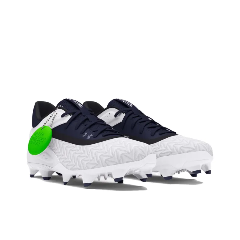 Under Armour Yard Anti Slip Wear Resistant Low Top Training Shoes Men's White-1