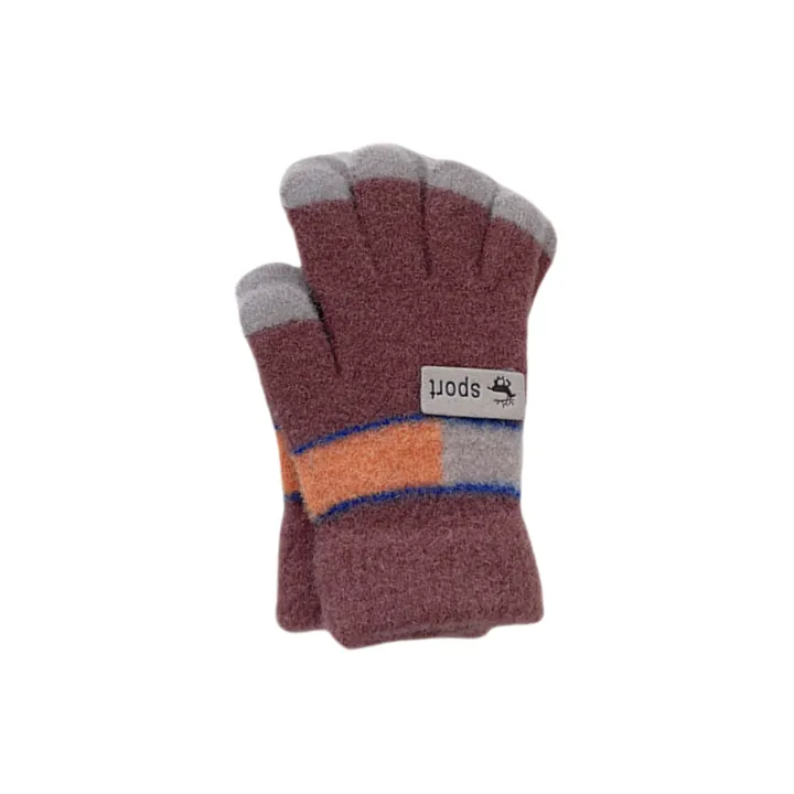 Moore Joan Yarn Knit Gloves Kids'-16