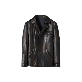 KAISER Leather Jacket Men's Gilded Color