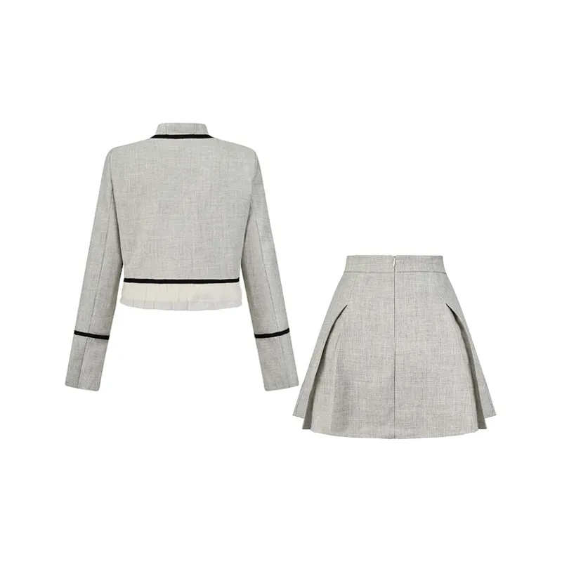 UPNANAWANG Two Piece Skirt Sets Women's-1