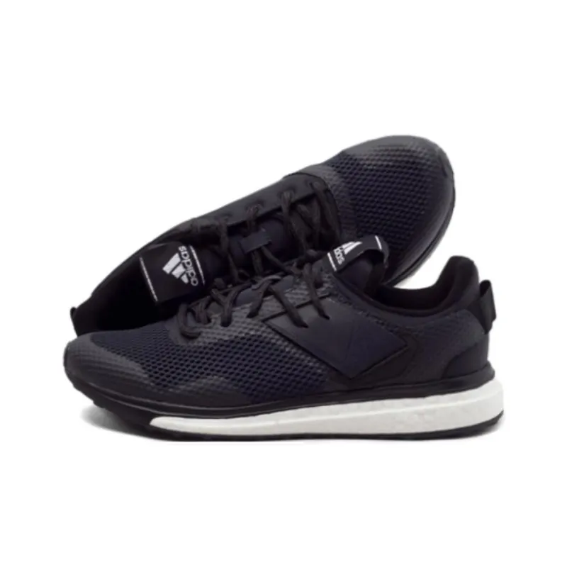 Adidas Response 3 Anti Slip Wear Resistant Low Top Casual Running Shoes Men's Black-1