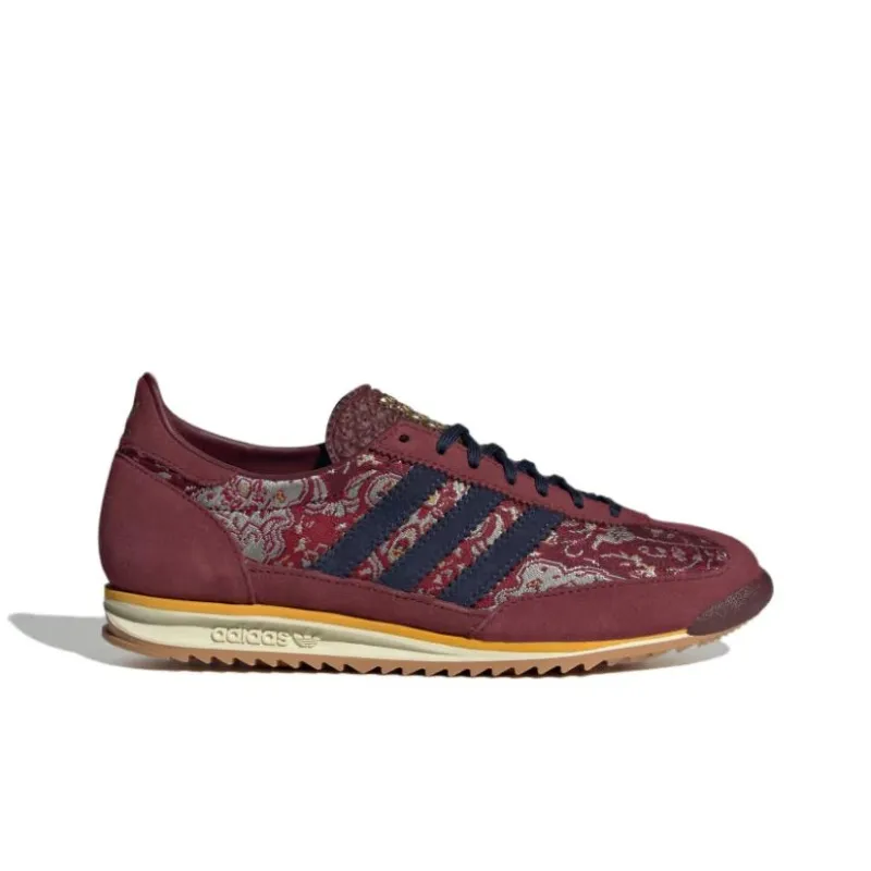 Adidas Sl 72 Og Shadow Red Maroon Bright Gold Women's-1