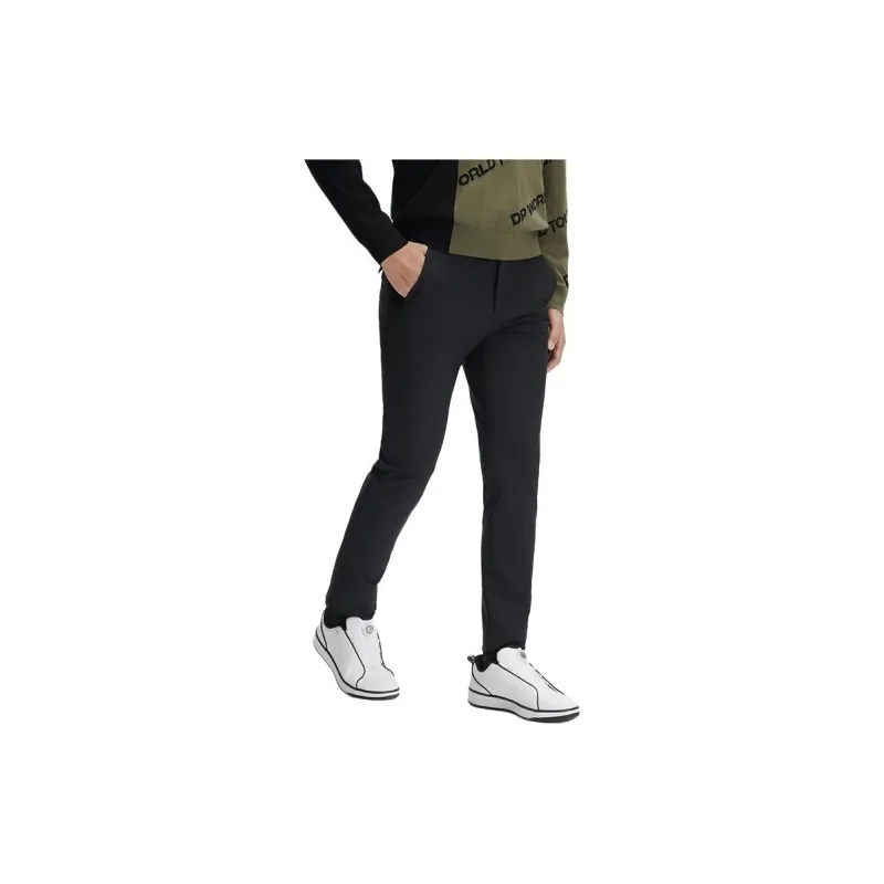 FILA Golf Series Knitted Sports Pants Men's Black-3