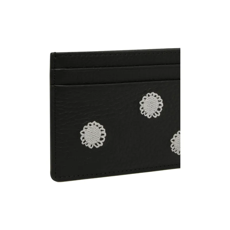 Strathberry Calfskin Card Holder Women's Black-2