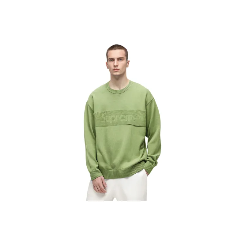 Supreme Tonal Paneled Sweater-1