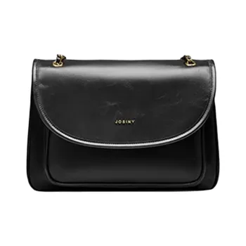 JOSINY PU Shoulder Bag, Portable Crossbody Bag Medium Size Women's Black/Ecru/Apricot/Brown