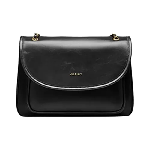 JOSINY PU Shoulder Bag, Portable Crossbody Bag Medium Size Women's Black/Ecru/Apricot/Brown