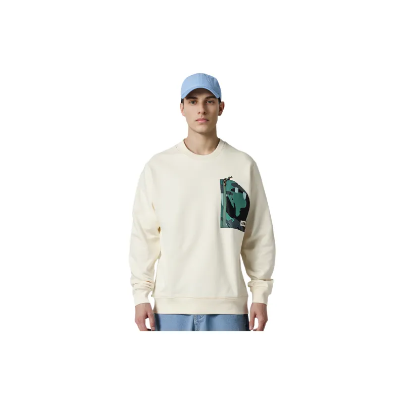 THE NORTH FACE Sweatshirts Men White-2