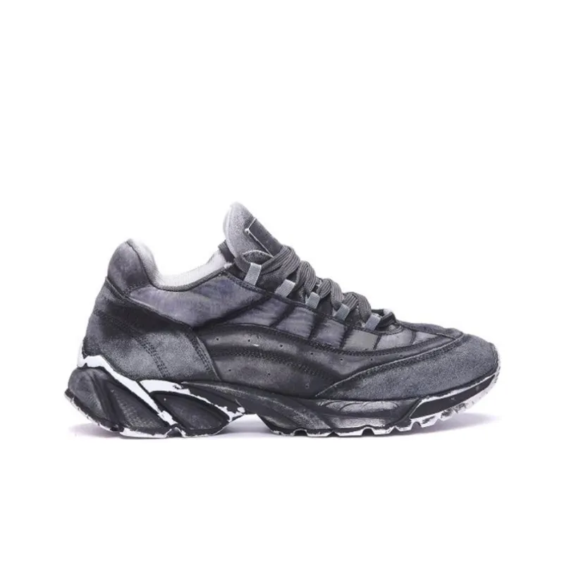 MM6 Maison Margiela Vintage Effect Low Top Sneakers-4