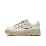 Ivory White/Redwood Brown