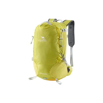 CAMEL Nylon Outdoor Mountaineering Bag, Backpack Regular Unisex Lemon
