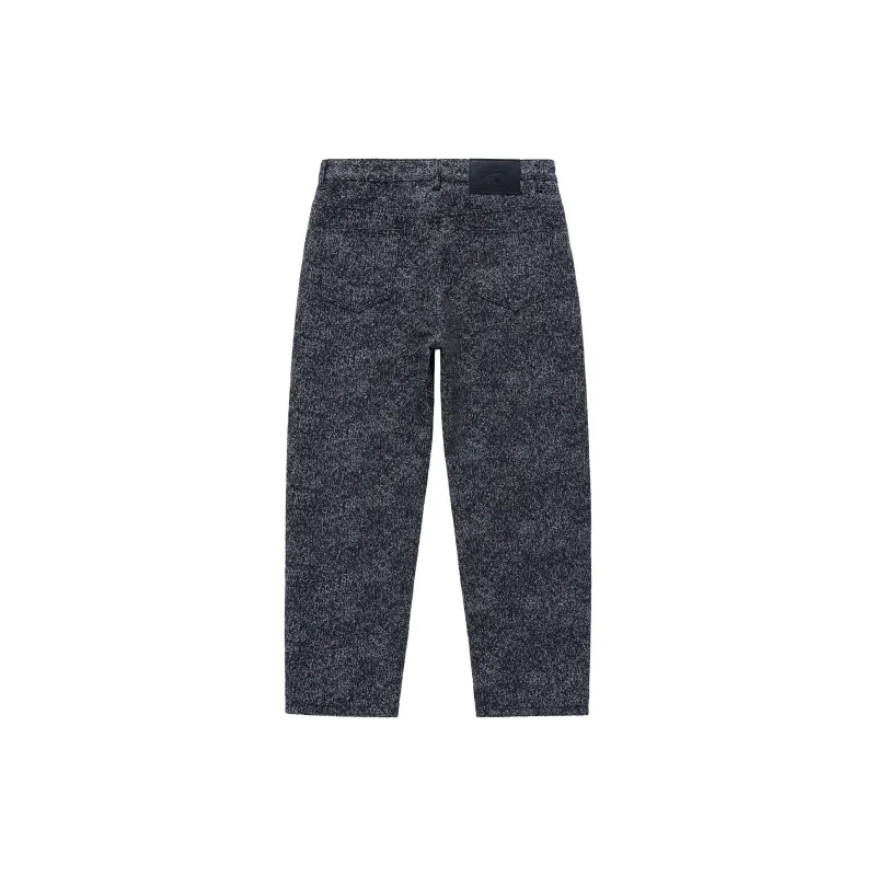 SANTASTIC Casual Pants Men's Snowflake Black-1