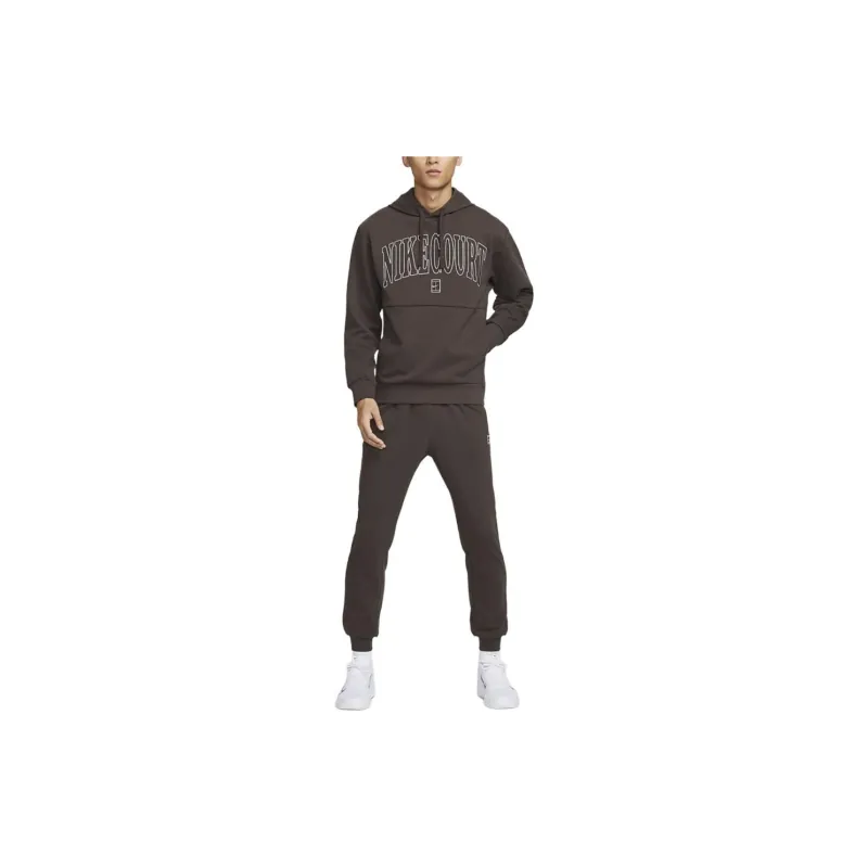 Nike COURT HERITAGEDri Fit Sweatshirt Men's Baroque Brown/Velvet Brown-2