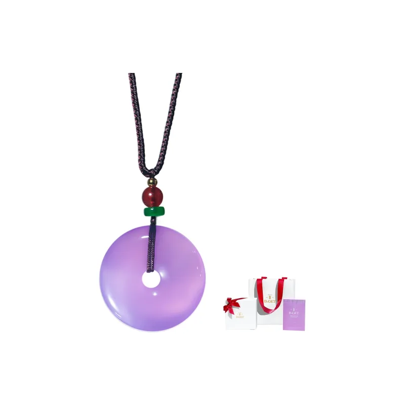 D.Get Chalcedony Necklaces Unisex-25