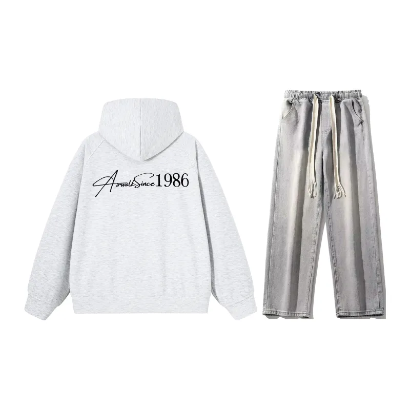 Airwalk Sweatshirt Sets Unisex-119